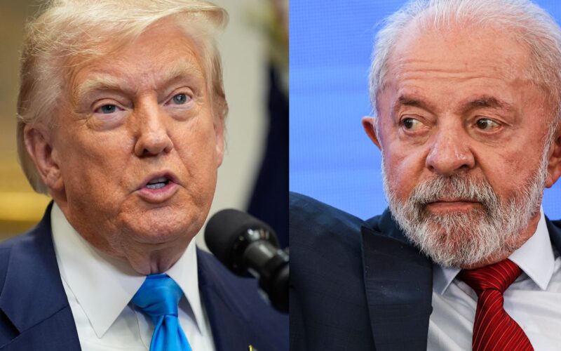 Trump diz que Lula pode ligar para ele quando quiser