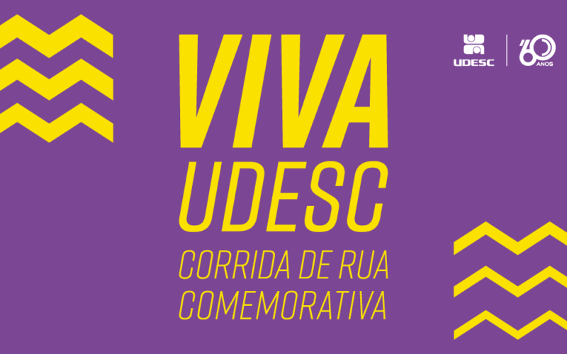 Udesc 60 anos: corrida de rua no dia 17 celebra aniversário da universidade
