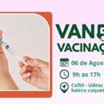 Van da Vacinação atende comunidade da Udesc Cefid e público em geral nesta quarta em Florianópolis