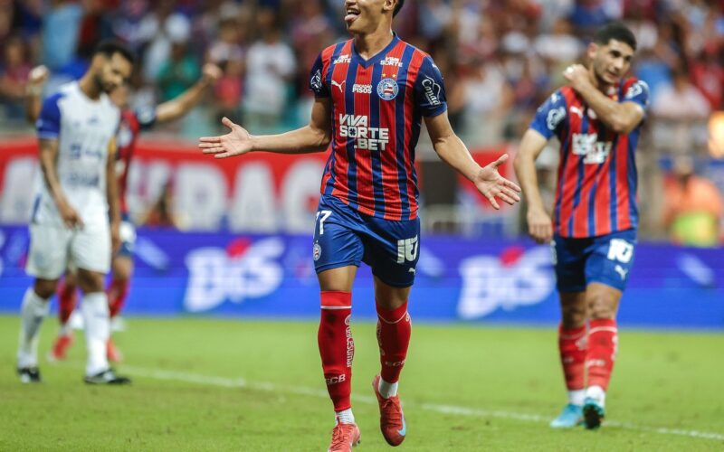 Bahia goleia Confiança e garante pentacampeonato da Copa do Nordeste