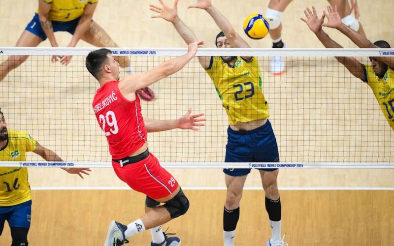 Brasil é eliminado do Campeonato Mundial de vôlei masculino