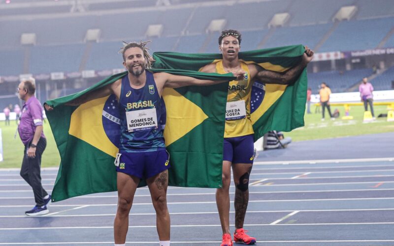 Brasil leva 6 medalhas no 2º dia do Mundial de atletismo paralímpico