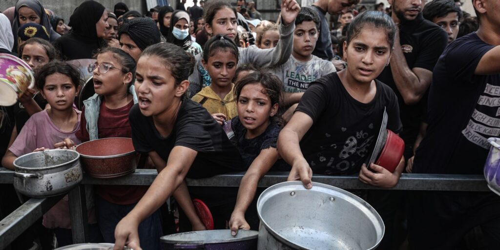 Desnutrição infantil em Gaza em agosto supera a de julho, diz ONU