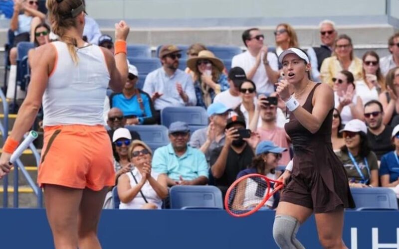Dupla de Luisa Stefani vence 3ª seguida e vai às quartas do US Open