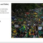 Imprensa internacional destaca ineditismo do julgamento de Bolsonaro