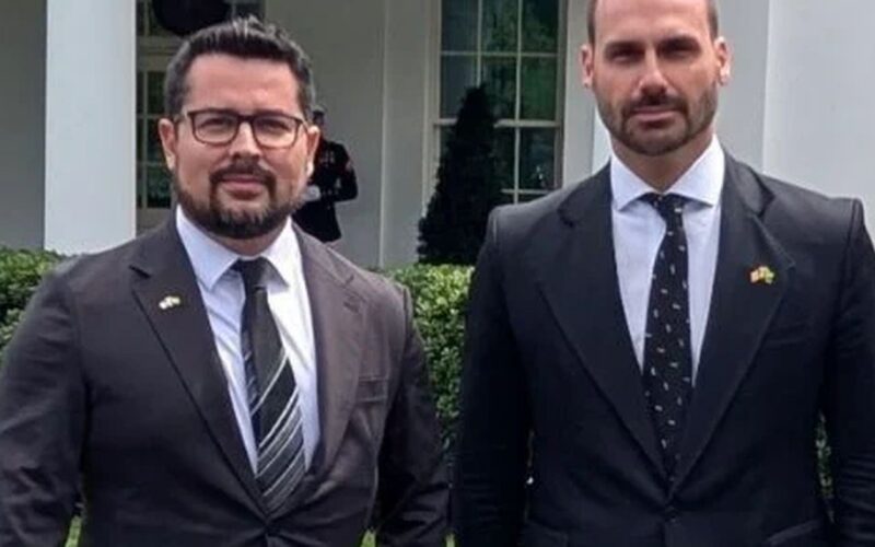 PGR denuncia Eduardo Bolsonaro e Paulo Figueiredo por coação