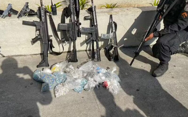 PM apreendeu 500 fuzis este ano em ações contra o crime organizado