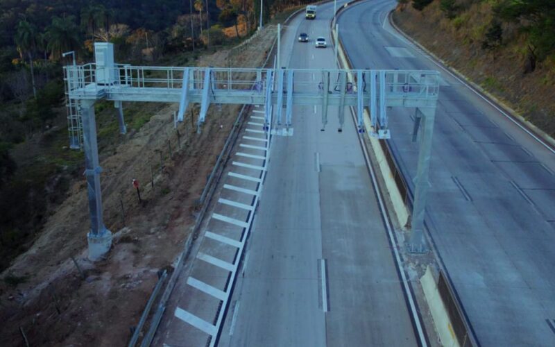 Pedágio 100% eletrônico começa a funcionar na BR-381 neste sábado