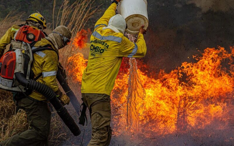 Brigadas controlam dois dos três incêndios na Chapada dos Veadeiros