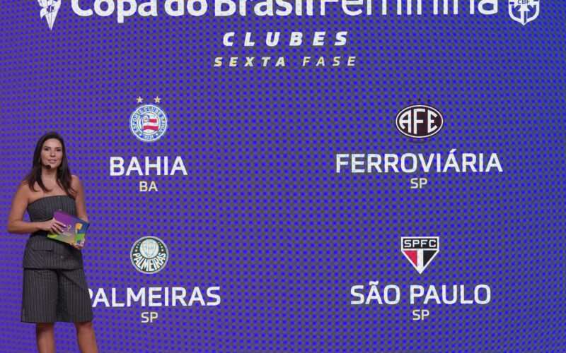 CBF sorteia confrontos das semifinais da Copa do Brasil Feminina