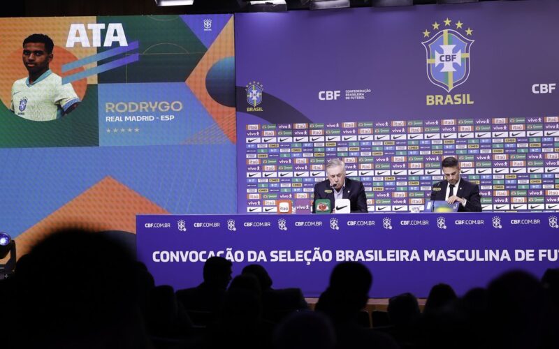 Carlo Ancelotti convoca seleção para amistosos contra Coreia e Japão
