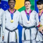 Henrique Marques conquista 2º ouro brasileiro no Mundial de Taekwondo