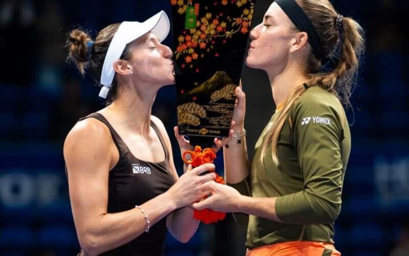 Luisa Stefani vence WTA 500 de Tóquio e leva 4º título na temporada