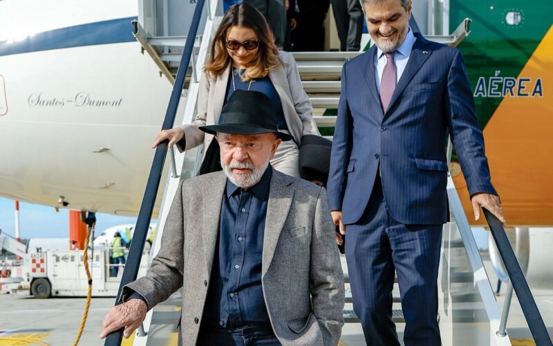 Lula chega a Roma para eventos sobre segurança alimentar