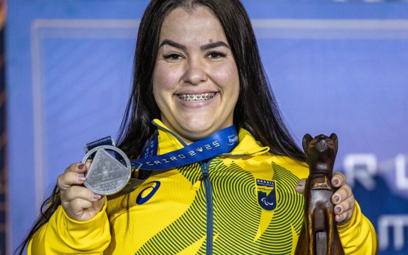 Mariana D’Andrea conquista prata no Mundial de Halterofilismo
