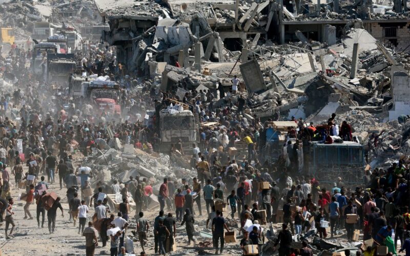 ONU diz que 560 toneladas de alimentos entram por dia em Gaza