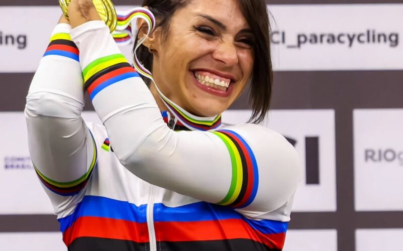 Paraciclismo: Sabrina Custódia é ouro e 1ª recordista mundial do país