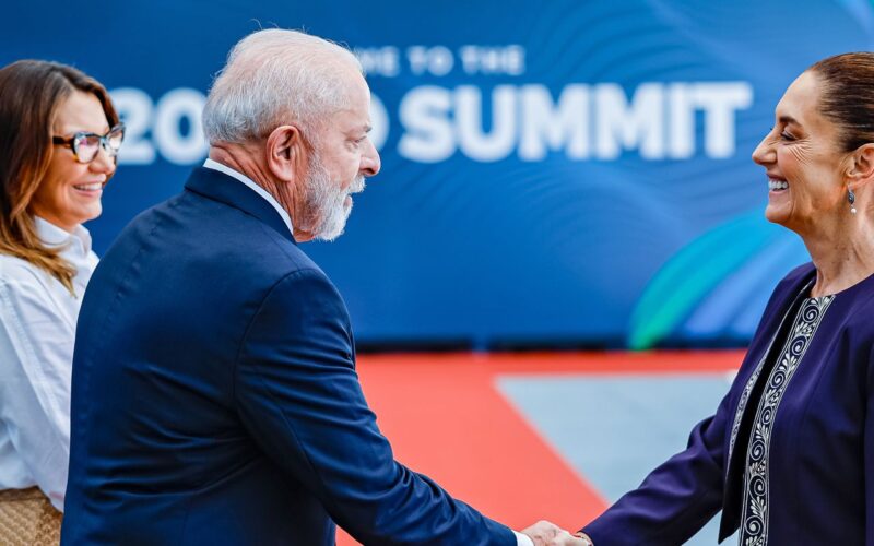 Presidenta do México pede a Lula apoio para produção de etanol