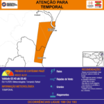 ATENÇÃO - 05/11 02:39 - TEMPORAL com RAIOS, RAJADAS DE VENTO, GRANIZO e ALAGAMENTOS na próxima 1 hora