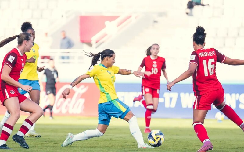 Brasil bate Canadá nos pênaltis e está na semi da Copa Sub-17
