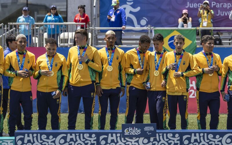 Brasil encerra Parapan de Jovens na liderança do quadro de medalhas