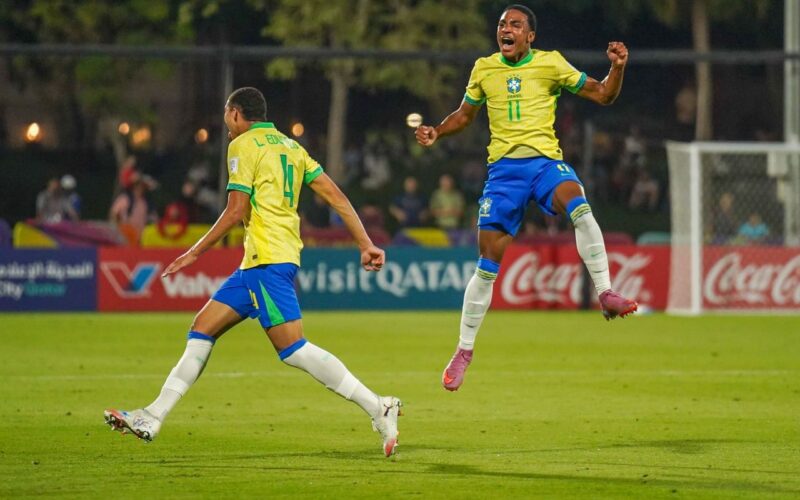 Brasil goleia Indonésia e avança à fase mata-mata do Mundial Sub-17