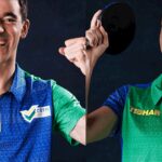 Calderano e Bruna Takahashi vencem estreia no WTT Champions Frankfurt