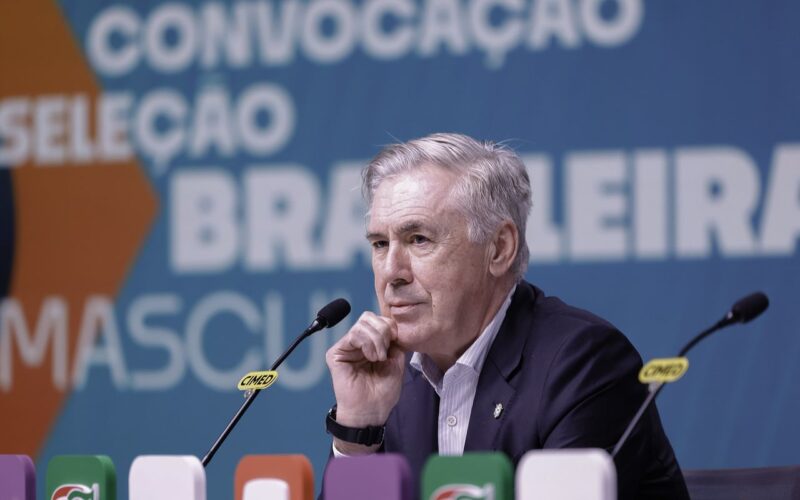 Carlo Ancelotti convoca seleção para dois últimos amistosos de 2025