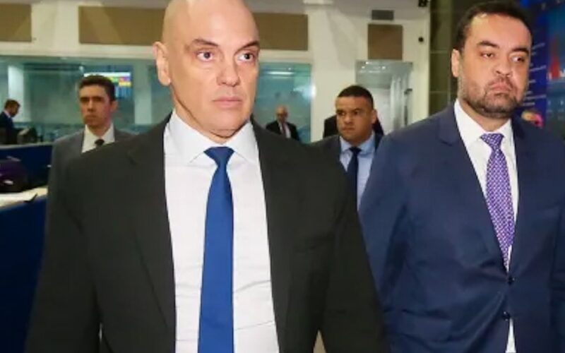 Castro e Moraes reuniram-se em Centro de Comando para debater operação