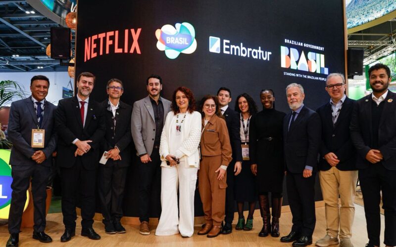 Embratur e Netflix lançam guia turístico do Brasil na WTM Londres
