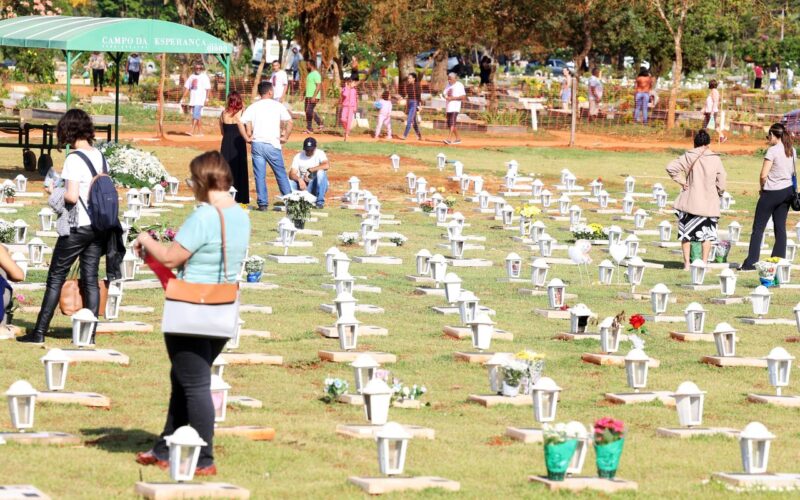 Fim de semana do Dia de Finados deve levar 600 mil a cemitérios do DF