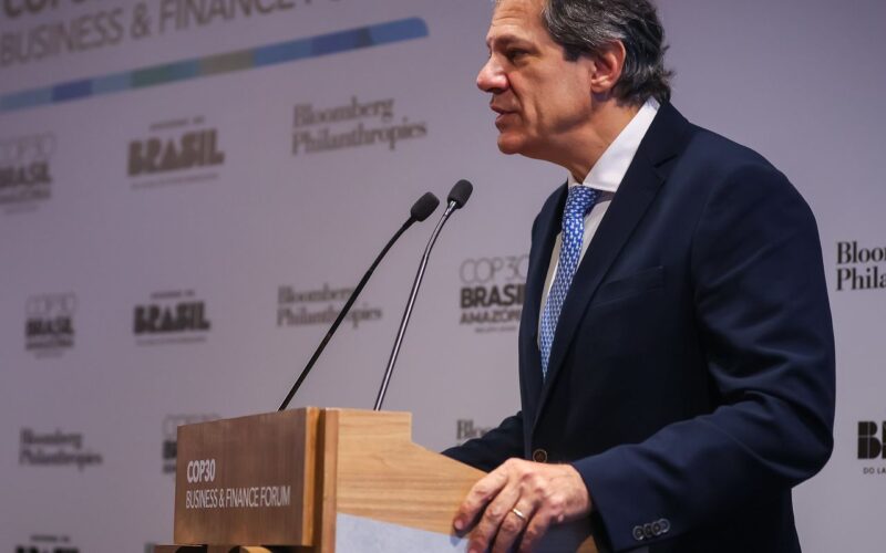 Haddad diz esperar US$ 10 bi para fundo de proteção às florestas