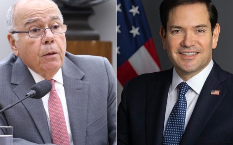 Mauro Vieira e Marco Rubio avançam em negociações sobre tarifas