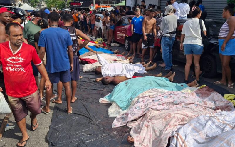 Polícia do RJ relata à Justiça cenário de guerra na Operação Contenção